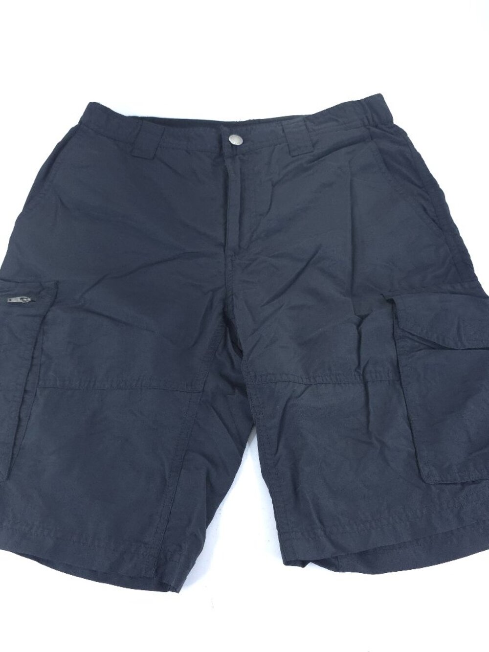 Columbia Lightweight Nylon Cargo Hiking Shorts Black Men's Size 30